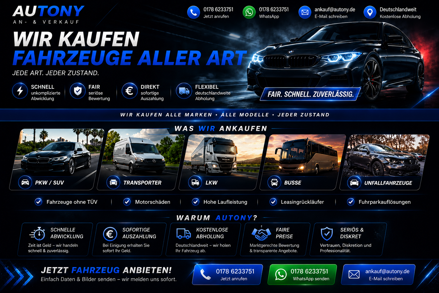 AUTONY Fahrzeugankauf